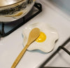 Locally Handmade Egg Shaped Spoon Rest